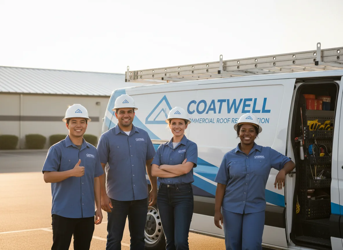 Commercial roof coating company in Grant, IA